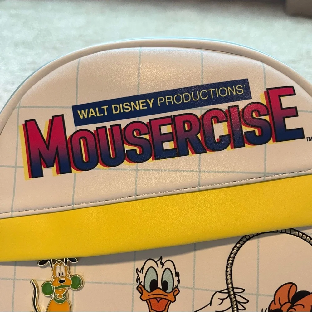Walt Disney World Mousercise loungefly back pack - Picture 11 of 11